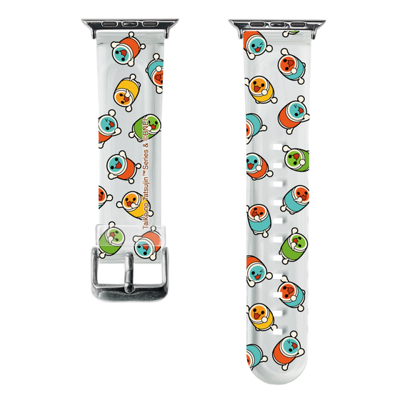 スマートウォッチクリアバンド［ 太鼓の達人 - パターン ］