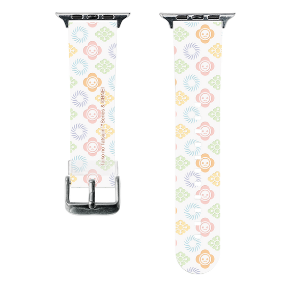 スマートウォッチクリアバンド［ 太鼓の達人 - ビドン柄 ］