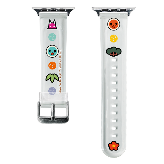 スマートウォッチクリアバンド［ 太鼓の達人 - アイコン - マーク ］