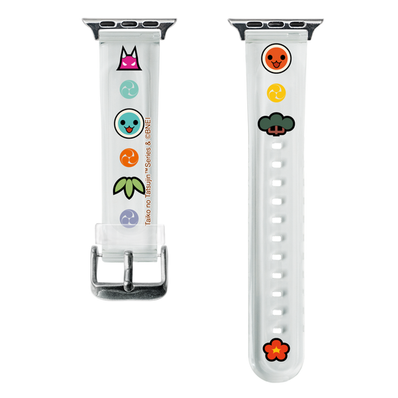 スマートウォッチクリアバンド［ 太鼓の達人 - アイコン - マーク ］