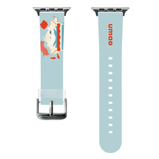 スマートウォッチクリアバンド［ umao - 飛ぶねこ ］