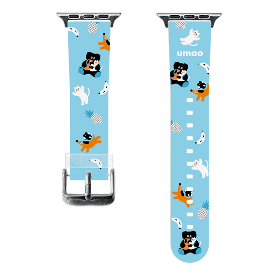 スマートウォッチクリアバンド［ umao - 動物 ］