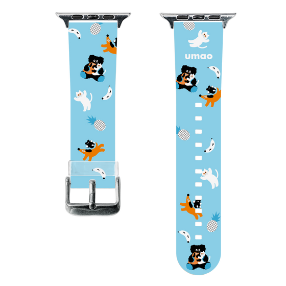 スマートウォッチクリアバンド［ umao - 動物 ］