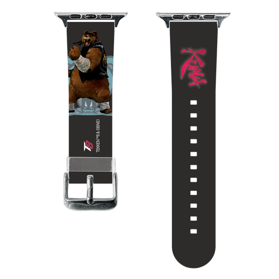スマートウォッチクリアバンド［ 鉄拳 - クマ ］