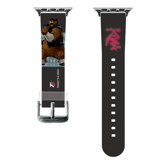 スマートウォッチクリアバンド［ 鉄拳 - クマ ］