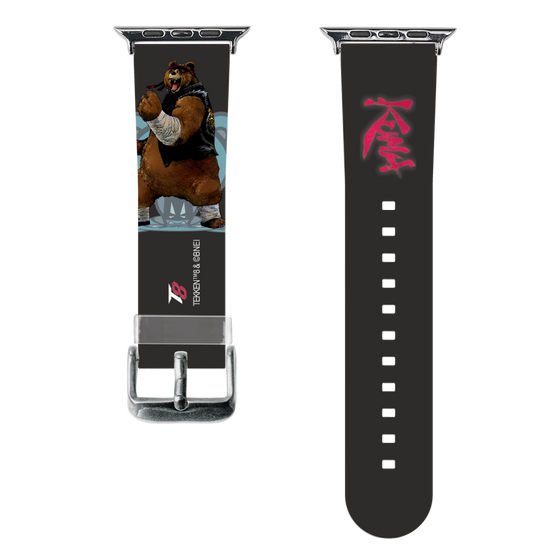 スマートウォッチクリアバンド［ 鉄拳 - クマ ］