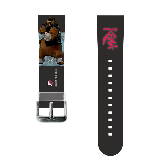 スマートウォッチクリアバンド［ 鉄拳 - クマ ］