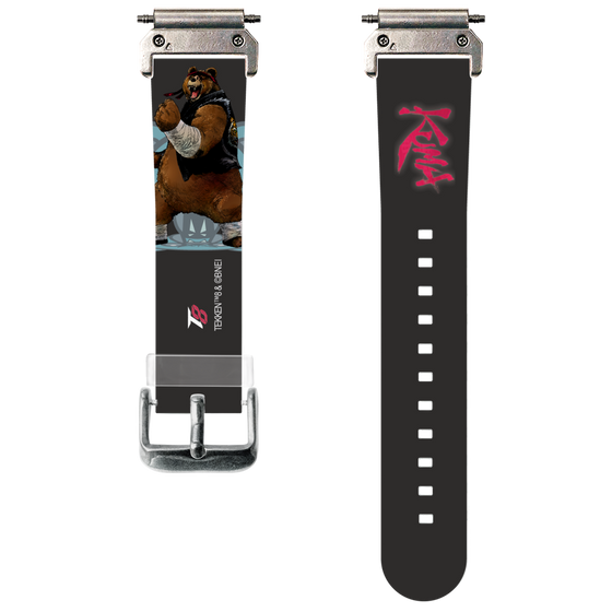 スマートウォッチクリアバンド［ 鉄拳 - クマ ］