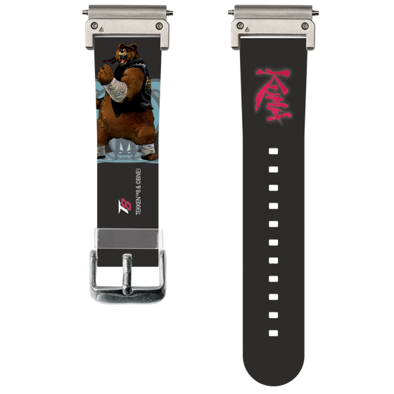 スマートウォッチクリアバンド［ 鉄拳 - クマ ］