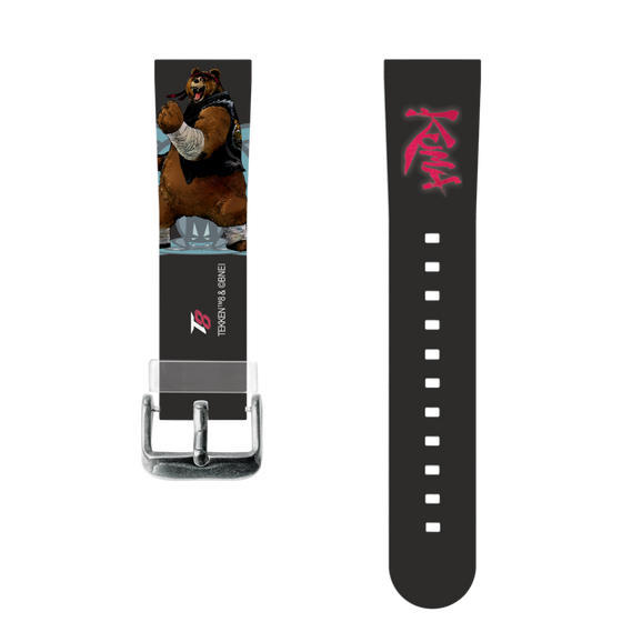 スマートウォッチクリアバンド［ 鉄拳 - クマ ］