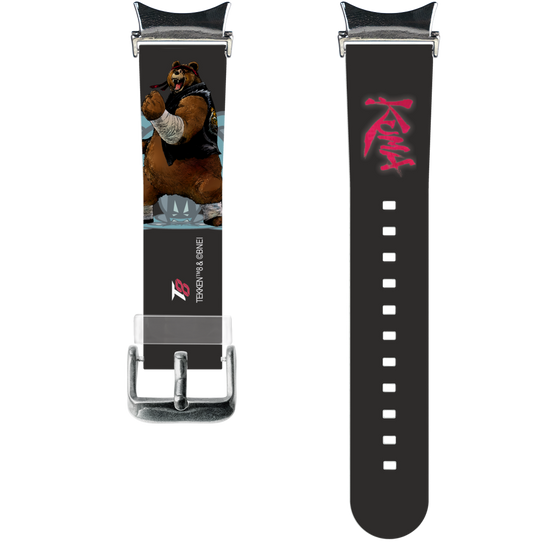 スマートウォッチクリアバンド［ 鉄拳 - クマ ］