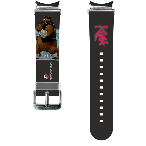 スマートウォッチクリアバンド［ 鉄拳 - クマ ］