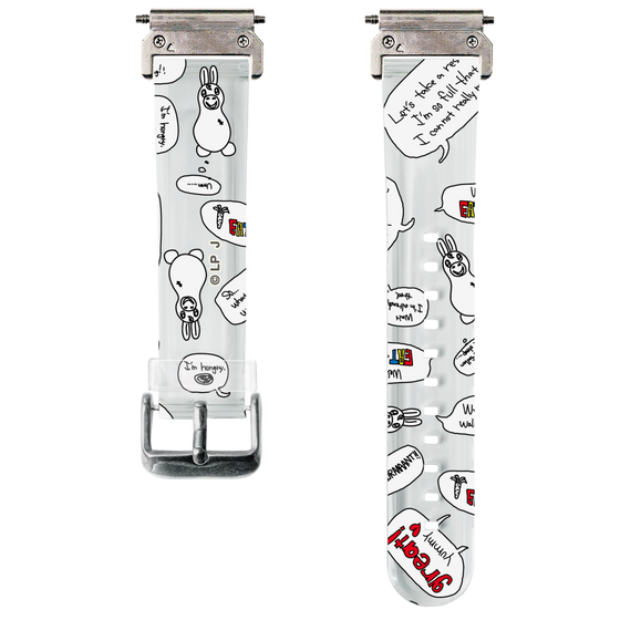 スマートウォッチクリアバンド［ ロディ - コミック ］