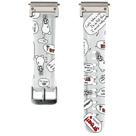 スマートウォッチクリアバンド［ ロディ - コミック ］