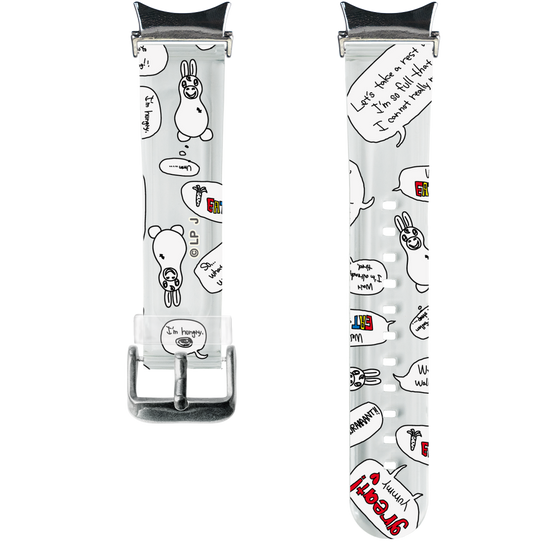 スマートウォッチクリアバンド［ ロディ - コミック ］