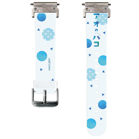 スマートウォッチクリアバンド［ アオのハコ - ロゴ ］