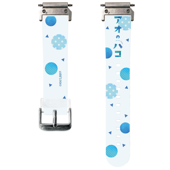 スマートウォッチクリアバンド［ アオのハコ - ロゴ ］
