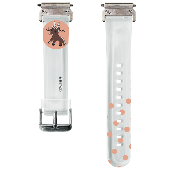 スマートウォッチクリアバンド［ アオのハコ -千夏画伯の鹿 ］