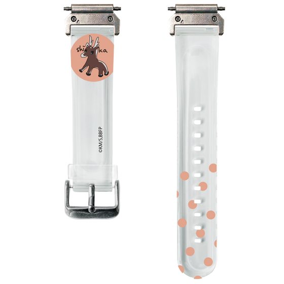 スマートウォッチクリアバンド［ アオのハコ -千夏画伯の鹿 ］