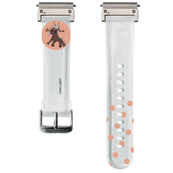 スマートウォッチクリアバンド［ アオのハコ -千夏画伯の鹿 ］