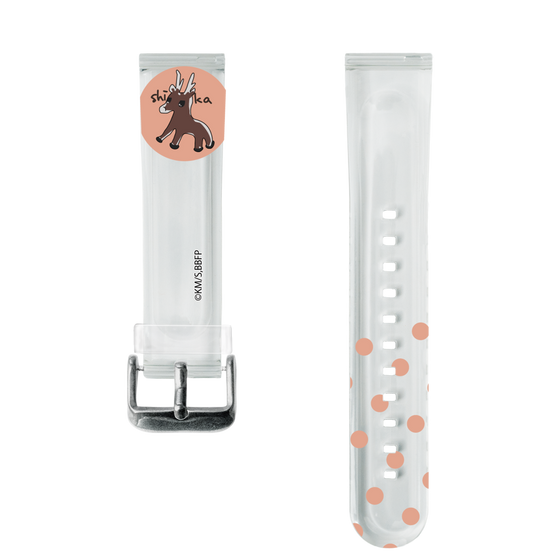 スマートウォッチクリアバンド［ アオのハコ -千夏画伯の鹿 ］