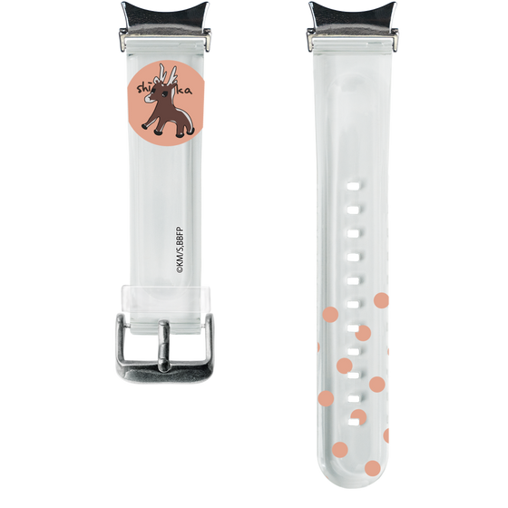 スマートウォッチクリアバンド［ アオのハコ -千夏画伯の鹿 ］