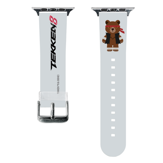 スマートウォッチクリアバンド［ 鉄拳 - ちびキャラ - クマ ］