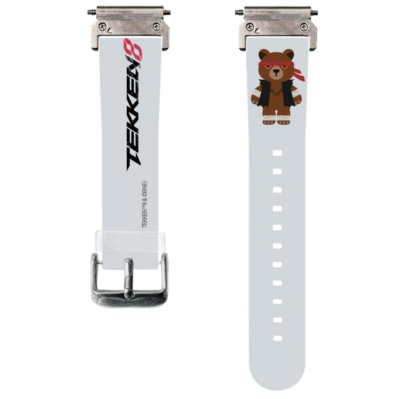 スマートウォッチクリアバンド［ 鉄拳 - ちびキャラ - クマ ］