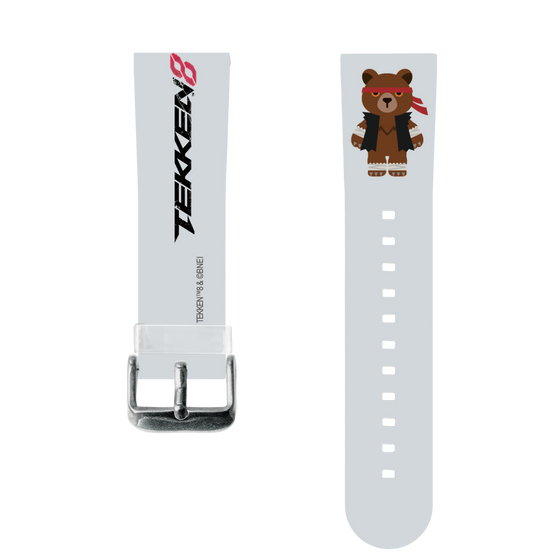 スマートウォッチクリアバンド［ 鉄拳 - ちびキャラ - クマ ］
