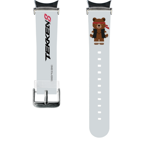 スマートウォッチクリアバンド［ 鉄拳 - ちびキャラ - クマ ］