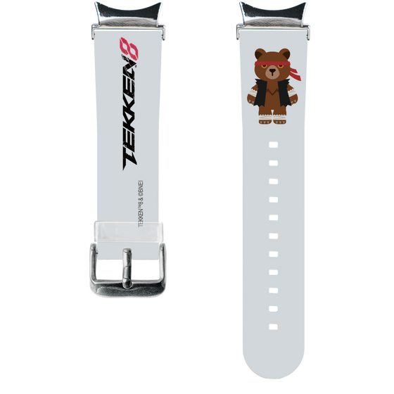 スマートウォッチクリアバンド［ 鉄拳 - ちびキャラ - クマ ］