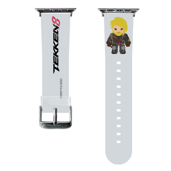 スマートウォッチクリアバンド［ 鉄拳 - ちびキャラ - ポール・フェニックス ］