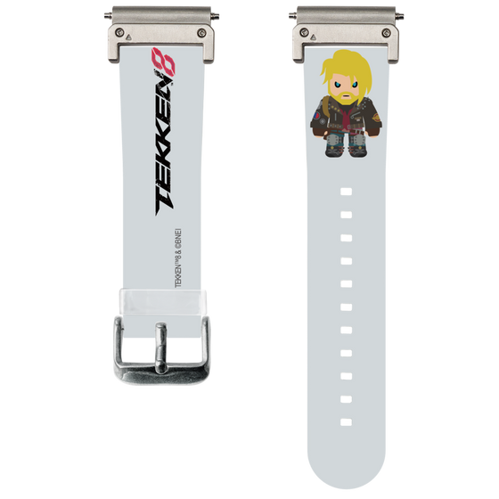 スマートウォッチクリアバンド［ 鉄拳 - ちびキャラ - ポール・フェニックス ］