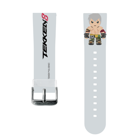 スマートウォッチクリアバンド［ 鉄拳 - ちびキャラ - ブライアン・フューリー ］