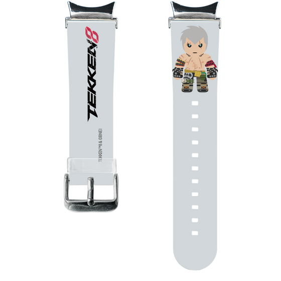 スマートウォッチクリアバンド［ 鉄拳 - ちびキャラ - ブライアン・フューリー ］