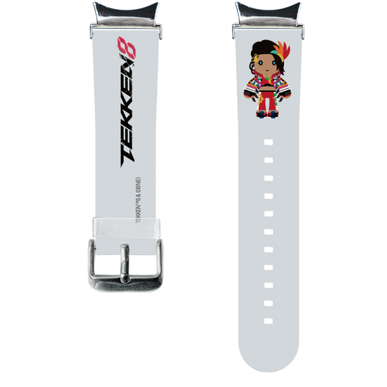 スマートウォッチクリアバンド［ 鉄拳 - ちびキャラ - アズセナ・ミラグロス・オルティス・カスティーリョ ］