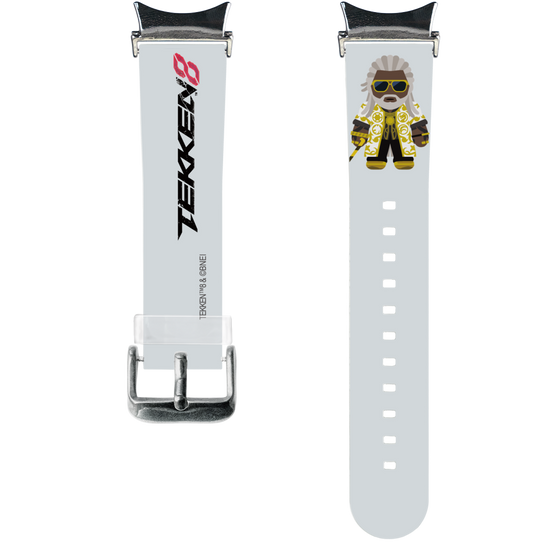 スマートウォッチクリアバンド［ 鉄拳 - ちびキャラ - リロイ・スミス ］