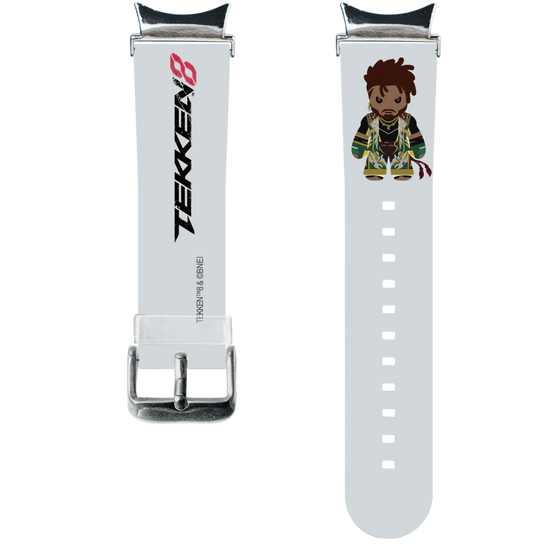 スマートウォッチクリアバンド［ 鉄拳 - ちびキャラ - エディ・ゴルド ］