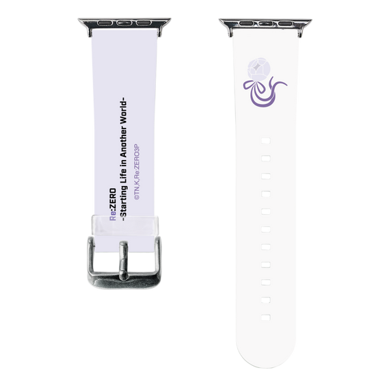 スマートウォッチクリアバンド［ Re:ゼロから始める異世界生活 - エミリア - モチーフ ］