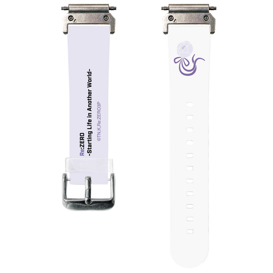 スマートウォッチクリアバンド［ Re:ゼロから始める異世界生活 - エミリア - モチーフ ］