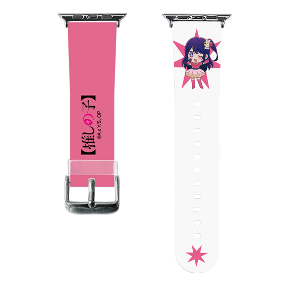 スマートウォッチクリアバンド［ 【推しの子】 - アイ - ミニキャラ ］