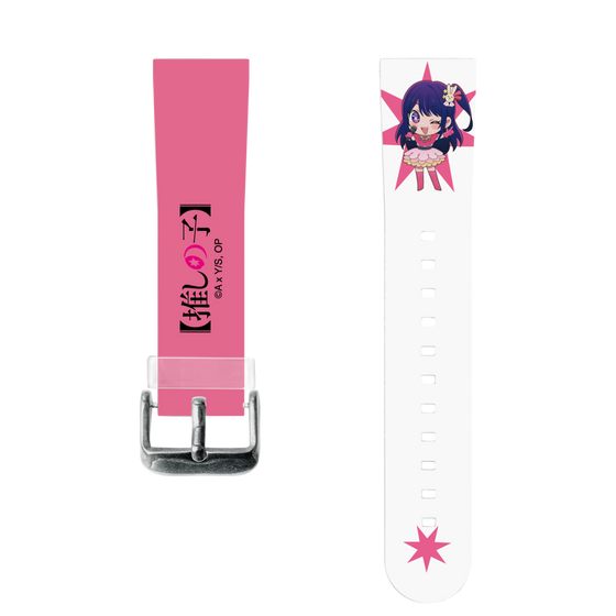 スマートウォッチクリアバンド［ 【推しの子】 - アイ - ミニキャラ ］