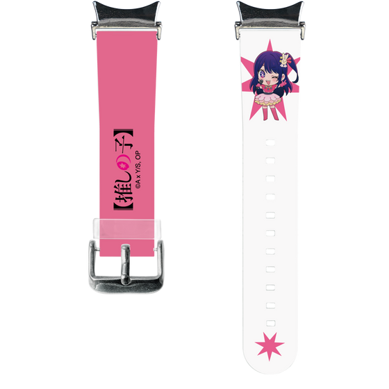 スマートウォッチクリアバンド［ 【推しの子】 - アイ - ミニキャラ ］