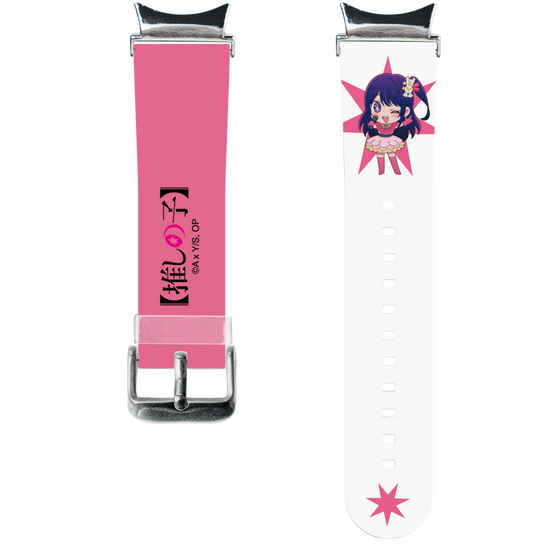 スマートウォッチクリアバンド［ 【推しの子】 - アイ - ミニキャラ ］