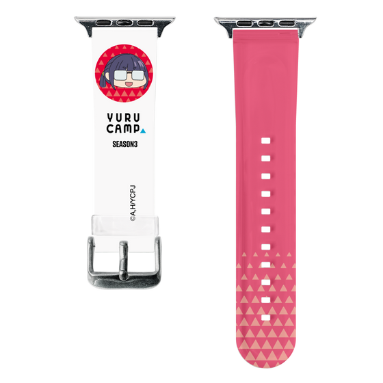 スマートウォッチクリアバンド［ 『ゆるキャン△ SEASON3』- 大垣 千明 - アイコン ］