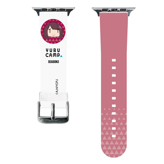 スマートウォッチクリアバンド［ 『ゆるキャン△ SEASON3』- 土岐 綾乃 - アイコン ］