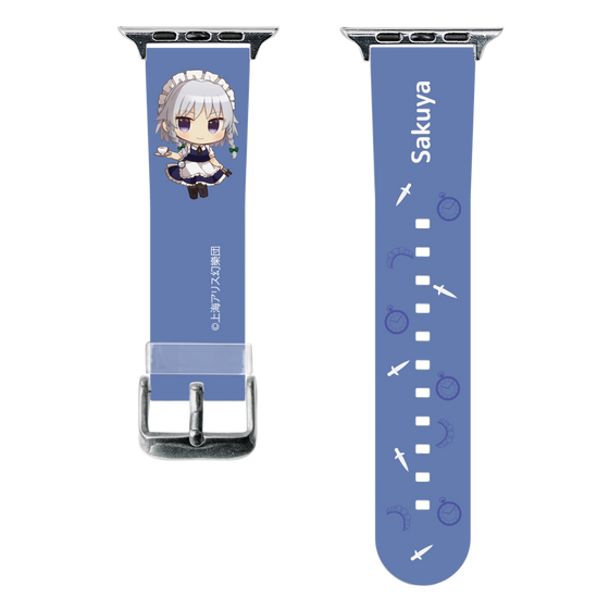 スマートウォッチクリアバンド［ 東方プロジェクト - SDキャラ - 十六夜咲夜 ］
