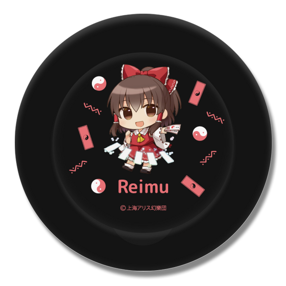 スマートグリップスタンド [ Black ]［ 東方プロジェクト - SDキャラ - 博麗霊夢 ］