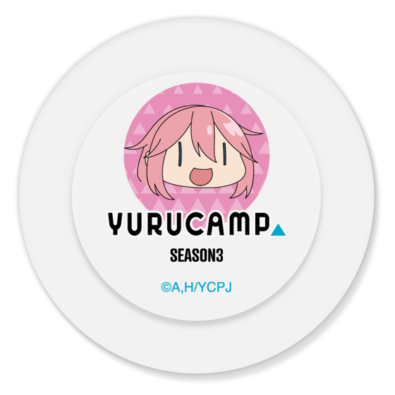 スマートグリップスタンド [ White ]［ 『ゆるキャン△ SEASON3』- 各務原 なでしこ - アイコン ］