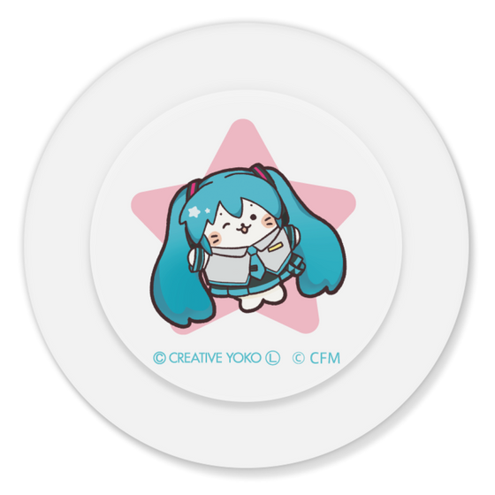 スマートグリップスタンド [ White ]［ しろたん×初音ミク - 初音ミク - しろたん変身 ］